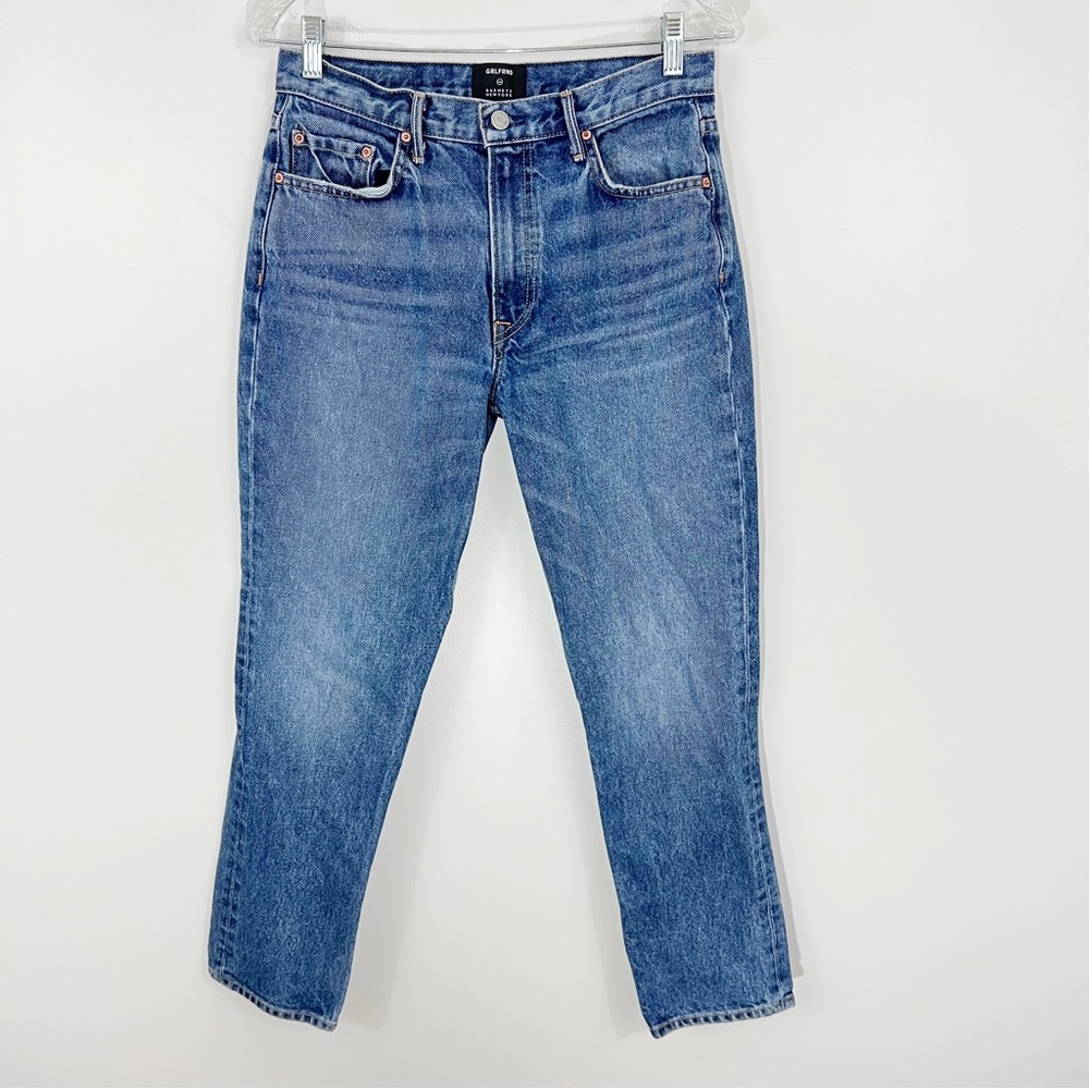 GRLFRND Vintage Wash High Rise Jeans